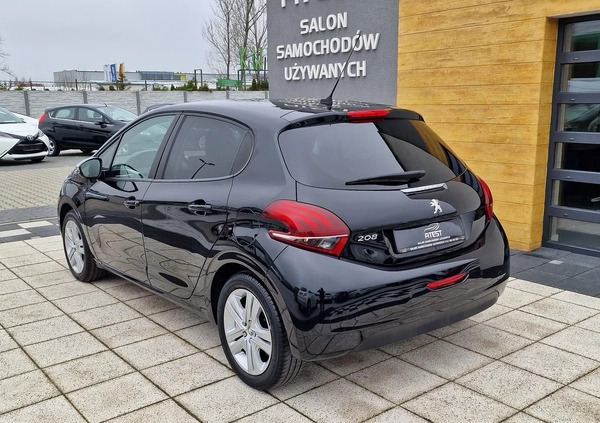 Peugeot 208 cena 36900 przebieg: 60000, rok produkcji 2018 z Nowe Warpno małe 172